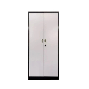 <span class=keywords><strong>Armoire</strong></span> de rangement en métal à 2 portes, <span class=keywords><strong>armoire</strong></span> de rangement en métal avec 4 étagères mobiles, <span class=keywords><strong>prix</strong></span> de gros - Product Image 5