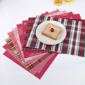 Mantel <span class=keywords><strong>Individual</strong></span> <span class=keywords><strong>de</strong></span> <span class=keywords><strong>PVC</strong></span> Tejido, Ecológico, Personalizable, Multifuncional, Fácil <span class=keywords><strong>de</strong></span> Limpiar, para Decoración Navideña - Product Image 6