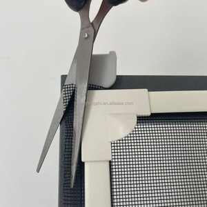 <span class=keywords><strong>Kit</strong></span> de <span class=keywords><strong>moustiquaire</strong></span> magnétique DIY premium pour fenêtre, filet anti-moustiques et anti-insectes, réglable et découpable pour la maison - Product Image 3