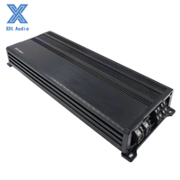 RMS 300Watts * 4 Amplificateur monobloc classe D haut de gamme 110 largeur PCB 4 canaux Audio de voiture avec égaliseurs de qualité sonore Crossovers