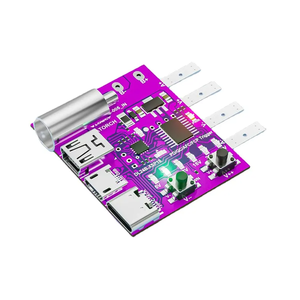 DL24B-XSP16 ATORCH Placa de prueba de 4 cables con protocolo de carga rápida PD3.1 Tipo-C, Medidor de voltaje, Simulador de carga de 140W, Herramienta de envejecimiento para DL24 - Product Image 1