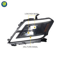 YU GUANG pour Nissan patrouille Y62 phares 2012 2019 accessoires de voiture phares avant lampe mise à niveau Plug and Play phare LED