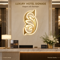 Enseignes lumineuses 3D personnalisées pour salons de beauté et parkings – Panneaux commerciaux LED muraux intérieurs/extérieurs avec étanchéité IP65