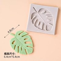 Moule en silicone 3D en forme de feuilles pour la pâtisserie DIY, la décoration de gâteaux, la pâte à modeler, le chocolat, les outils et fournitures de pâtisserie