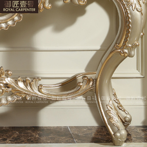 Mesa de Sala de Estar de Design Moderno com Superfície de Mármore Grande Estilo Europeu para Casa Francesa de Luxo - Product Image 5