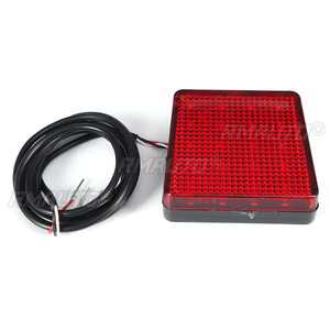 High Quality Rear Bumper Shark Fin <b>Diffuser</b> Spoiler W/ <b>LED</b> Indicator <b>Light</b> for Infiniti Q50 2018-2019 Chassis Spoiler Deflector - Product Image 5