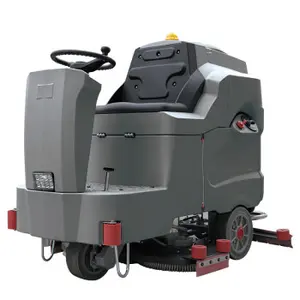 Depurador de piso comercial Ride-on DJ1100 Ancho limpio 1,1 M Barredora de caminos