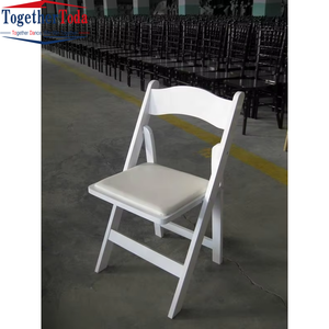 Chaises pliantes modernes en plastique, portables et faciles à transporter, idéales pour les mariages et les fêtes en extérieur – Vente en gros - Product Image 3