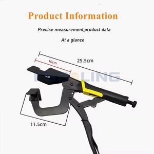 FSBOLING Localisateur de trou diagonal pour le travail du bois Outil de serrage à angle droit <span class=keywords><strong>anti</strong></span>-décalage rapide - Product Image 2