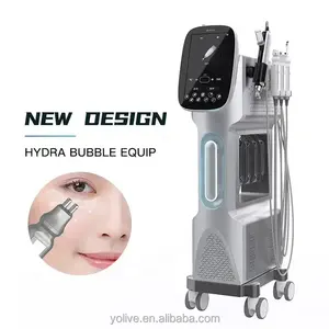 Skin care facial machine with skin detection 9-in-1 multi-functional skin rejuvenation firming cleaning and beauty equipment