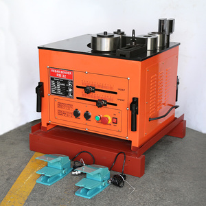 Nhà Máy Giá thép RB-25 thanh thép cây uốn máy 6-32 mét thủy lực cốt thép Bender và Cutter - Product Image 2