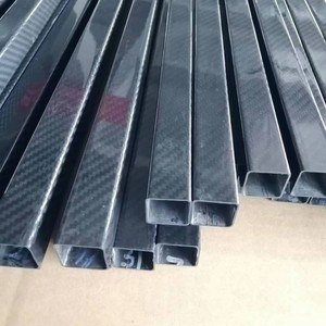 <span class=keywords><strong>Tube</strong></span>/tige carré en fibre de carbone 22x25mm pour la fabrication de queues de billard | Longueur de 1000mm | Haute résistance et faible déformation - Product Image 5