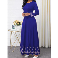 LILY CHENG 2026 Abaya islamique élégante en dentelle, grande taille, respirante, à manches longues, multicolore, gaufrée, traditionnelle du Moyen-Orient, pour femme musulmane