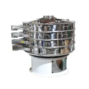 Fábrica al por mayor Tamiz vibratorio rotativo tamiz separador siever máquina