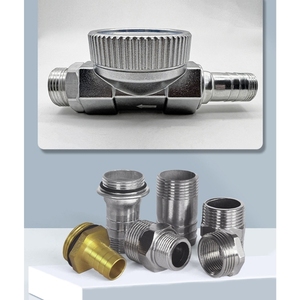 Высокоточный водонепроницаемый цифровой расходомер турбинного типа для топлива и воды, доступны 2 размера - Product Image 5