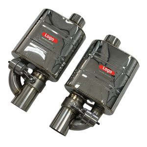 Silenciador con válvula de escape de alto rendimiento de 2,5 pulgadas y 3 pulgadas para sistema de escape - Product Image 1
