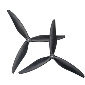 10x5x3 1050 3-lưỡi màu đen-carbon Nylon cánh quạt CW CCW cho RC multirotor x-class macroquad FPV cinelifter - Product Image 4