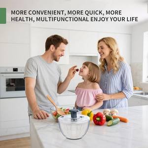 Escurridor de Verduras y Lechuga Multiusos, Ecológico, de Plástico, para Cocina - Product Image 4