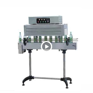 เครื่องซีลฝาขวดกึ่งอัตโนมัติคุณภาพสูงสำหรับบรรจุภัณฑ์หดตัวด้วยไฟฟ้าสำหรับอาหาร เครื่องดื่ม และสินค้าอื่นๆ พร้อมการห่อไม้ - Product Image 1