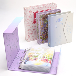 <span class=keywords><strong>Calendario</strong></span> de carpeta de anillas 2026 con índice mensual OEM/ODM Suministro de fábrica Almacenamiento de fotos personalizado Material de papel Páginas recargables - Product Image 2