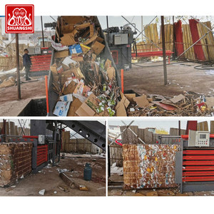 Máquina Empacadora Automática de Esponja para Ensilaje de Maíz, Compactadora de Alambre de Acero de Desecho, Prensa Compactadora - Product Image 6