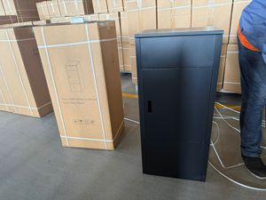 Boîtes aux lettres pour colis JH-Mech Boîte postale de livraison Boîtes à colis extérieures verrouillables et autoportantes pour <span class=keywords><strong>Amazon</strong></span> Fedex Livraison - Product Image 6