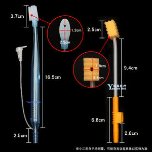 Yankeemed – brosse à dents à aspiration, kit de soins bucco-dentaires jetable bleu pour patients alités, fonctionnement manuel, certifié CE - Product Image 3
