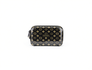 Borsa a tracolla in plastica con monogramma e chiusura con cerniera per donna, per tutte le stagioni - Product Image 1