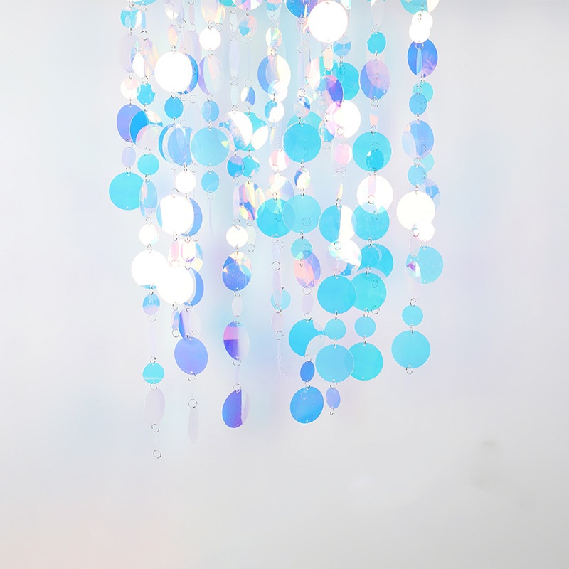 Couleur illusion (lumière bleue circulaire)