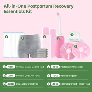 Paquetes de Maternidad 6 en 1, Bolsa de Hospital Desechable para Mamá, Productos de Recuperación Posparto, Juego Completo - Product Image 3