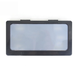 Nuevo Marco Multifuncional para Matrícula Estándar Estadounidense con Película Protectora, Marco Abatible para Matrícula - Estilo Esmerilado - Product Image 4