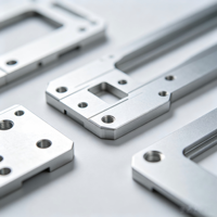 Support de bureau pliable en aluminium usiné CNC pour écran E-Paper, boîtier métallique de protection pour affichage E-Ink