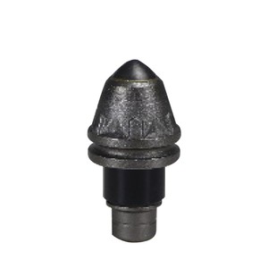 Bullet bit chủ với Carbide nghiêng quay răng cho đào đất augers - Product Image 1