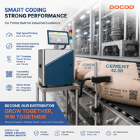 Impresora de Inyección de Tinta Continua de Caracteres Pequeños DOCOD LD-S1000, Máquina de Impresión CIJ Multicódigo para Codificación de Códigos de Barras GS1 y Códigos QR
