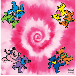 Tapete de Mahjong de Doble Cara Personalizado de Grateful Dead, Tapete de Mahjong Americano de Lujo con Diseño de Osos Bailarines, <span class=keywords><strong>Neopreno</strong></span> Premium con Revestimiento Antideslizante - Product Image 2
