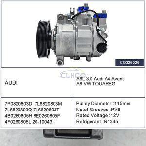 מדחס ac עבור toyota vitz bston-רכב stal ac <span class=keywords><strong>sanden</strong></span> vingle 7 תואם עם vin # ksp905003788 targ - Product Image 2
