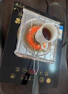 <span class=keywords><strong>Diffuseur</strong></span> de chaleur pour grille-pain de camping en acier inoxydable 430, 22x20 cm, avec poignée pliable en bakélite, pour barbecue au <span class=keywords><strong>gaz</strong></span> ou électrique, et réchaud à mijoter - Product Image 6