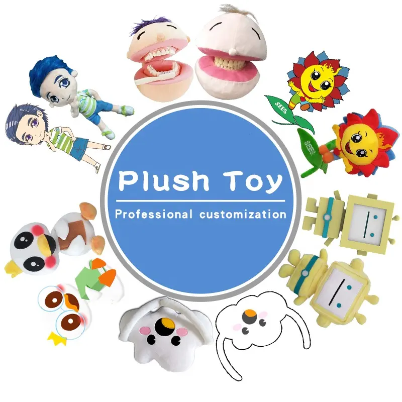 Customised Japan Tooth Plush Soft Toy