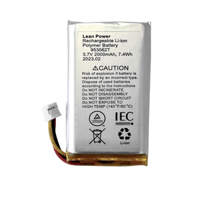 Li-polymer 3.7V 2600mAh xk953562t thay thế hệ thống báo động Pin tương thích với AJAX Hub Hub cộng với Hub 2 - Product Image 1