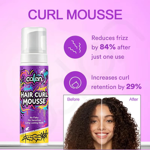 <span class=keywords><strong>Mousse</strong></span> coiffante Luxfume format salon, marque privée, fixation forte, anti-frisottis, hydratante, pour <span class=keywords><strong>boucles</strong></span> et tresses - Product Image 3