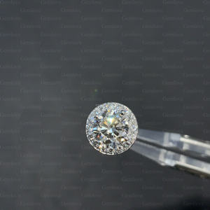 Diamants de laboratoire certifiés IGI/GIA, boucles d'oreilles de luxe en or blanc 9-18 carats serties de diamants, bijoux fins, accessoires de mariée - Product Image 4