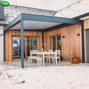Toldo Automático para Terraza Exterior, Descuento del 2-20%, Pabellón de Aluminio de 12x16, Gazebo para Exteriores con Recubrimiento en Polvo para Piscina - Product Image 3