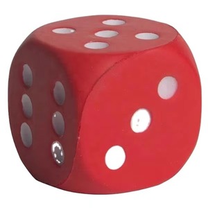 PU Dice <b>Squeeze</b> Anti Stress Toy Foam <b>Ball</b> - Product Image 1