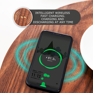 Altavoz inalámbrico de madera sólida para mesa de centro, altavoz profesional de madera sólida con dientes azules, precio más bajo, nuevo - Product Image 3