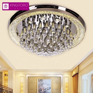 Cao Cấp Pha Lê Chrome Và Vàng Trộn Vuông 500Mm 12 Volt Led Đèn Trần - Product Image 5