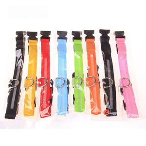 Electronic Pet LED <b>Dog</b> Collar Adjustable Flash Recharge Pet Collars Reflective LED Collars for <b>Dogs</b> Night Anti-Lost <b>Dog</b> Products - Product Image 3
