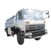 Dongfeng 4x2 10m3 15m3 bodem laden diesel doseren refueler olie tank 15cbm brandstof dispenser truck