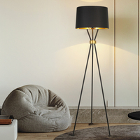 Nordique nouveau Design européen lampadaire trépied luxe salon chevet créatif Led coin lampadaire