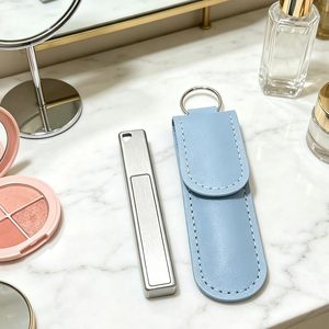 Lime à ongles en verre, lime et polissoir à ongles en verre nano avec pochette de rangement en PU, outil de manucure réutilisable multicolore - Product Image 5
