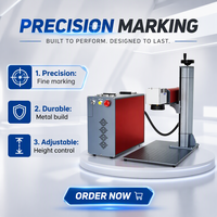 Hot Sale Raycus Max 30W 50W Fiber Laser Marking Machine Laser Engraving for Metal Stone
